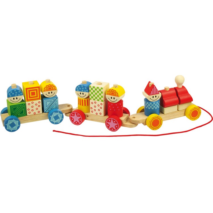 trenino gioco in legno