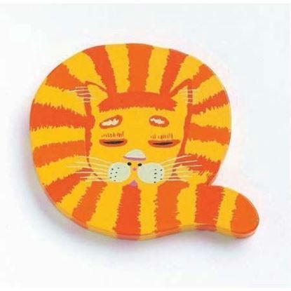 lettera Q in legno Djeco gatto – decorazione cameretta bambini