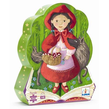 Immagine di puzzle cappuccetto rosso pz 36