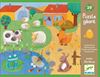 Immagine di puzzle gigante tattile fattoria