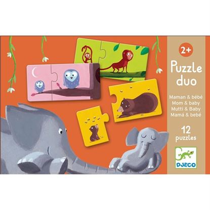Immagine di puzzle duo mamma e figlio
