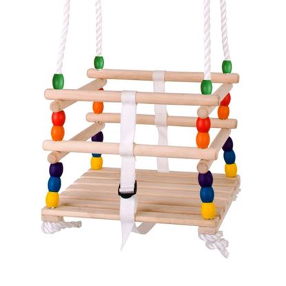 Immagine di altalena arcobaleno