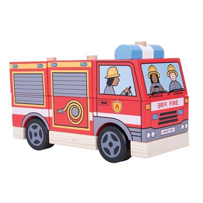 Immagine di camion dei pompieri da costruire