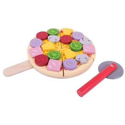 Immagine di pizza da tagliare