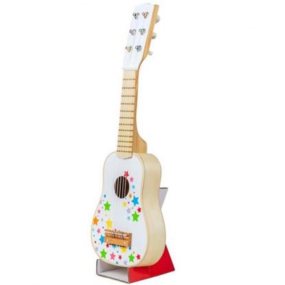 Immagine di chitarra bianca