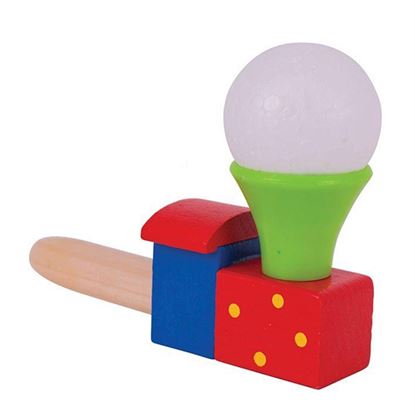Immagine di trenino con palla da soffiare