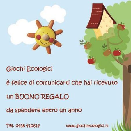 Immagine per la categoria buoni regalo per bambini