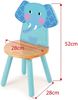 sedia per bambini elefante