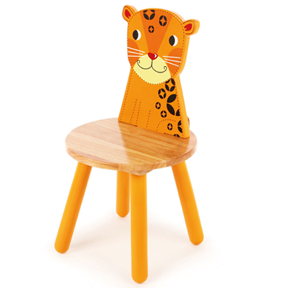 sedia per bambini leopardo