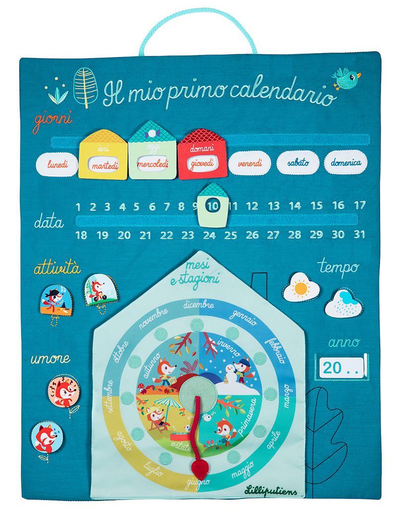 Giochi Educativi Calendario per Bambini: Il Mio Primo Calendario