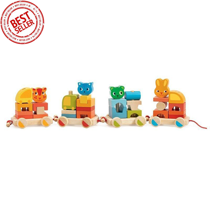 trenino animali creativi