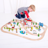pista trenini in legno
