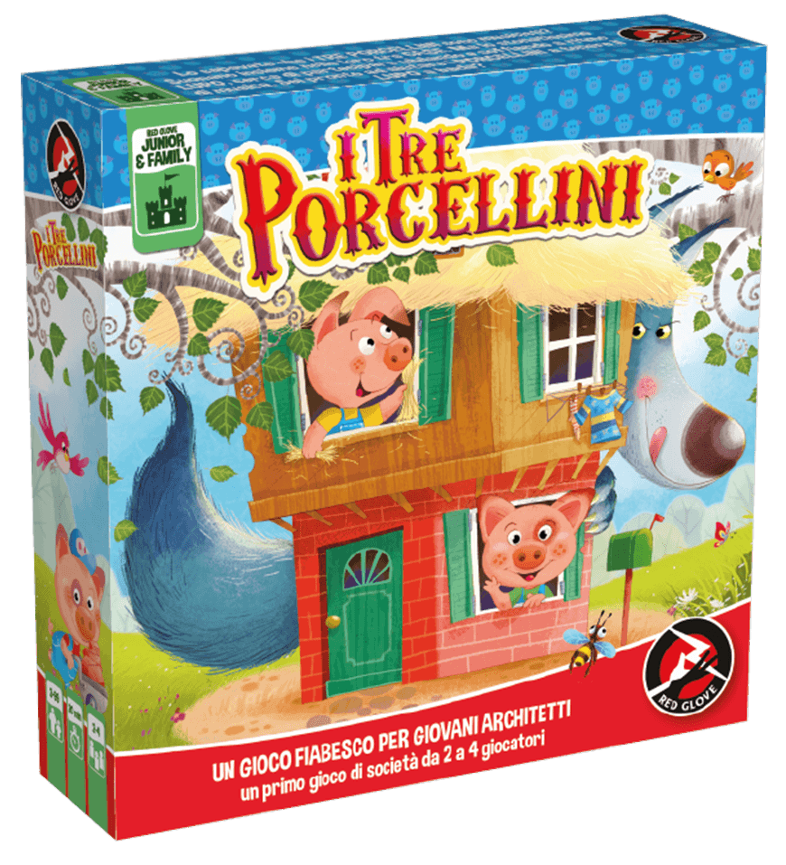 I Tre Porcellini giochi da tavolo bambini Giochi ecologici