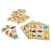 tombola degli animali in legno