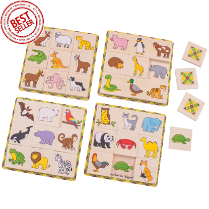 Tombola Figurata per Bambini in Legno Garden Bingo BJ554 Bigjigs 3