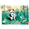 puzzle leo il panda djeco