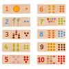 Puzzle legno numeri da 0 a 9 Goki - Babookidsdesign