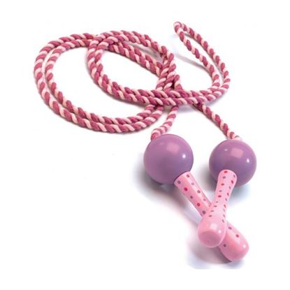corda per saltare rosa djeco