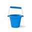 secchiello azzurro in silicone