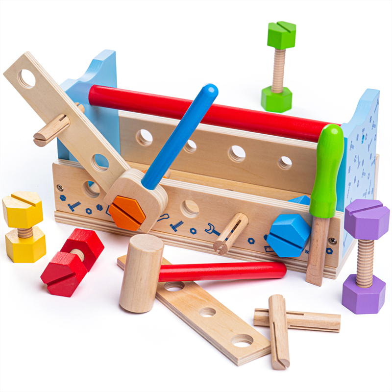 Attrezzi Giocattolo Bambini 3 Anni, Giochi Bambini 2 Anni in Legno, Giochi  Montessori 2 Anni, Regalo