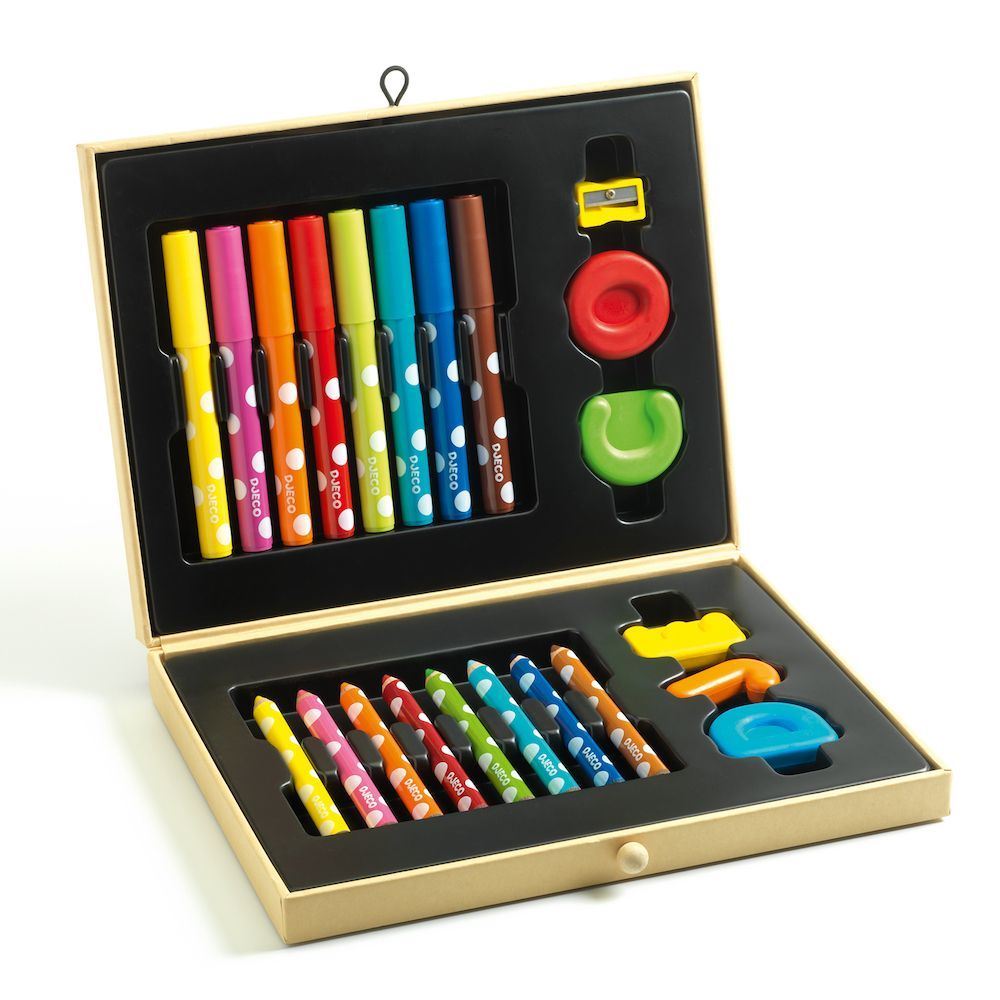 valigetta dei colori per piccoli, colori per bambini