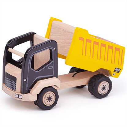 camion giocattolo in legno
