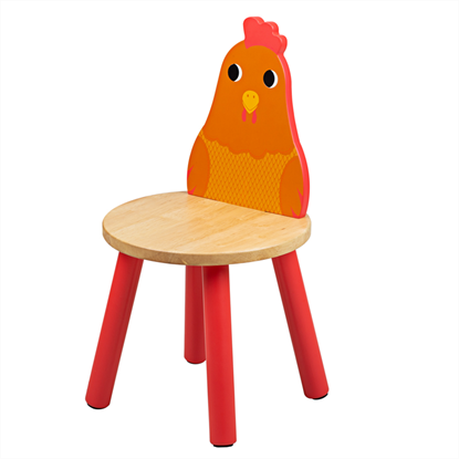 sedia per bambini gallina
