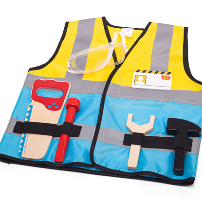 costume per bambini capocantiere