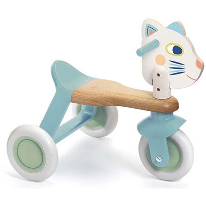 triciclo gatto djeco