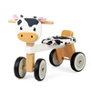 quadriciclo mucca in legno FSC – regalo primo compleanno bambini