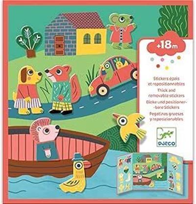 gioco da viaggio adesivi riposizionabili