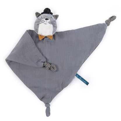 doudou gatto grigio moulin roty