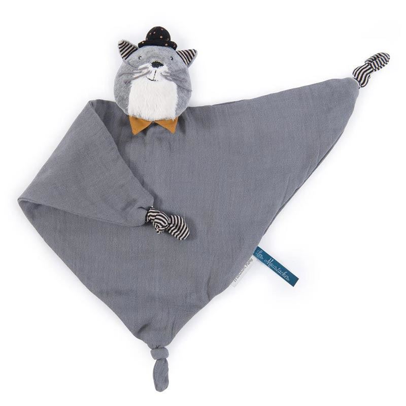 doudou gatto grigio moulin roty
