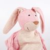 doudou neonata coniglio rosa sigikid