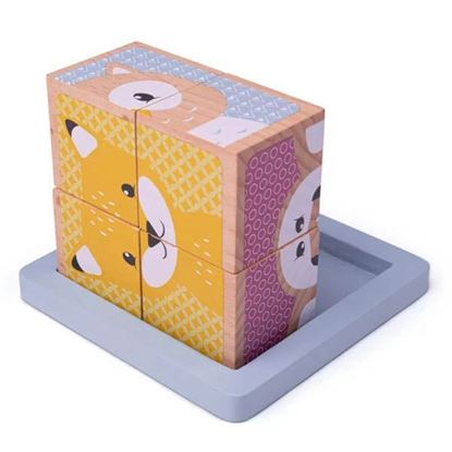 puzzle legno animali