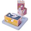puzzle cubi in legno