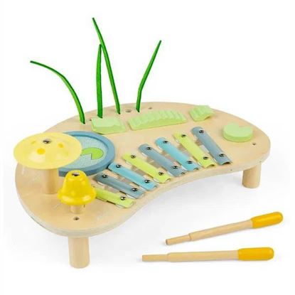 tavolino musicale giocattolo bigjigs