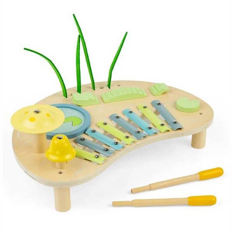 tavolino musicale giocattolo bigjigs