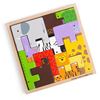 puzzle legno incastro animali