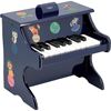piano giocattolo blu