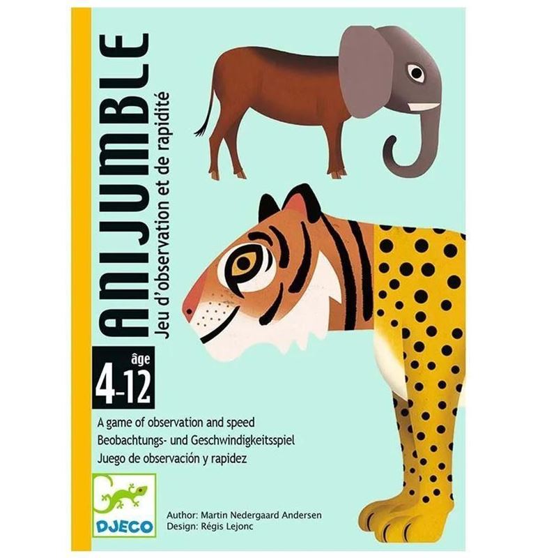 anijumble gioco di carte djeco