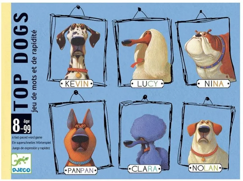 top dogs giochi di carte djeco