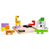 gioco costruzioni in legno animali