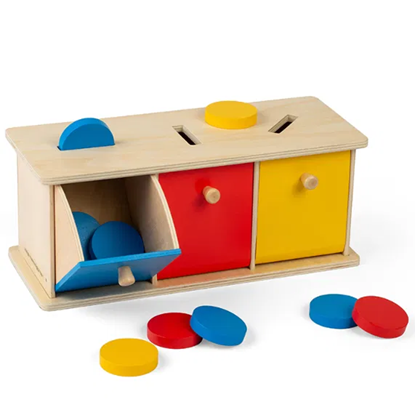 gioco montessori 3 colori