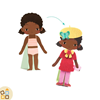 gioco stilista bambina djeco