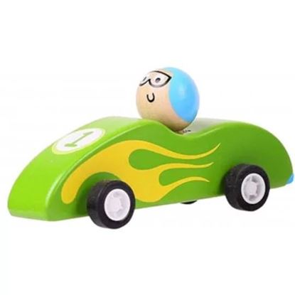 Macchinetta a retrocarica - macchinina di legno per bambini