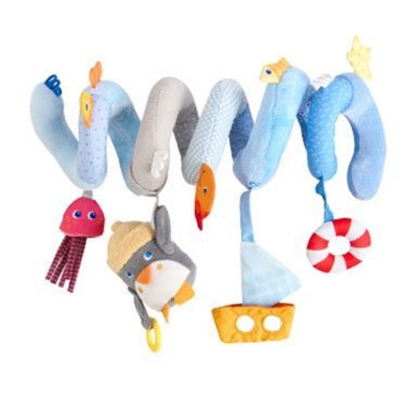 spirale-passeggino-pinguino-haba – giochi per ovetto e lettino neonati