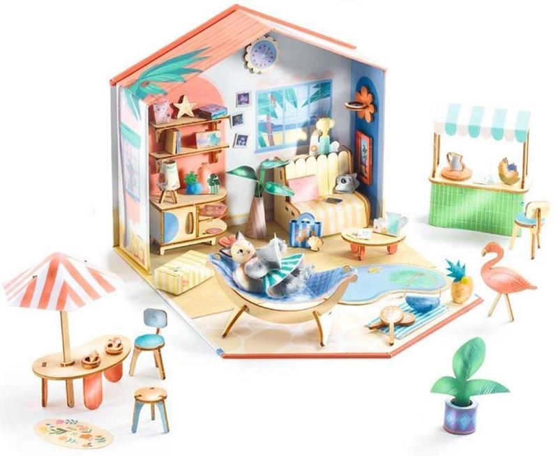 mi-house-mia-djeco – casa delle bambole in miniatura da costruire