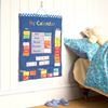 Calendario inglese bambini in cameretta – gioco educativo sul tempo
