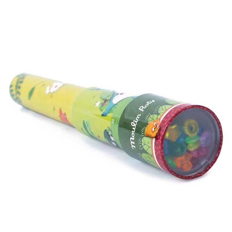 caleidoscopio in latta telescopico Moulin Roty – gioco ottico per bambini